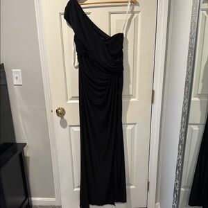 Azazie Rorie Asymmetrical Dress
